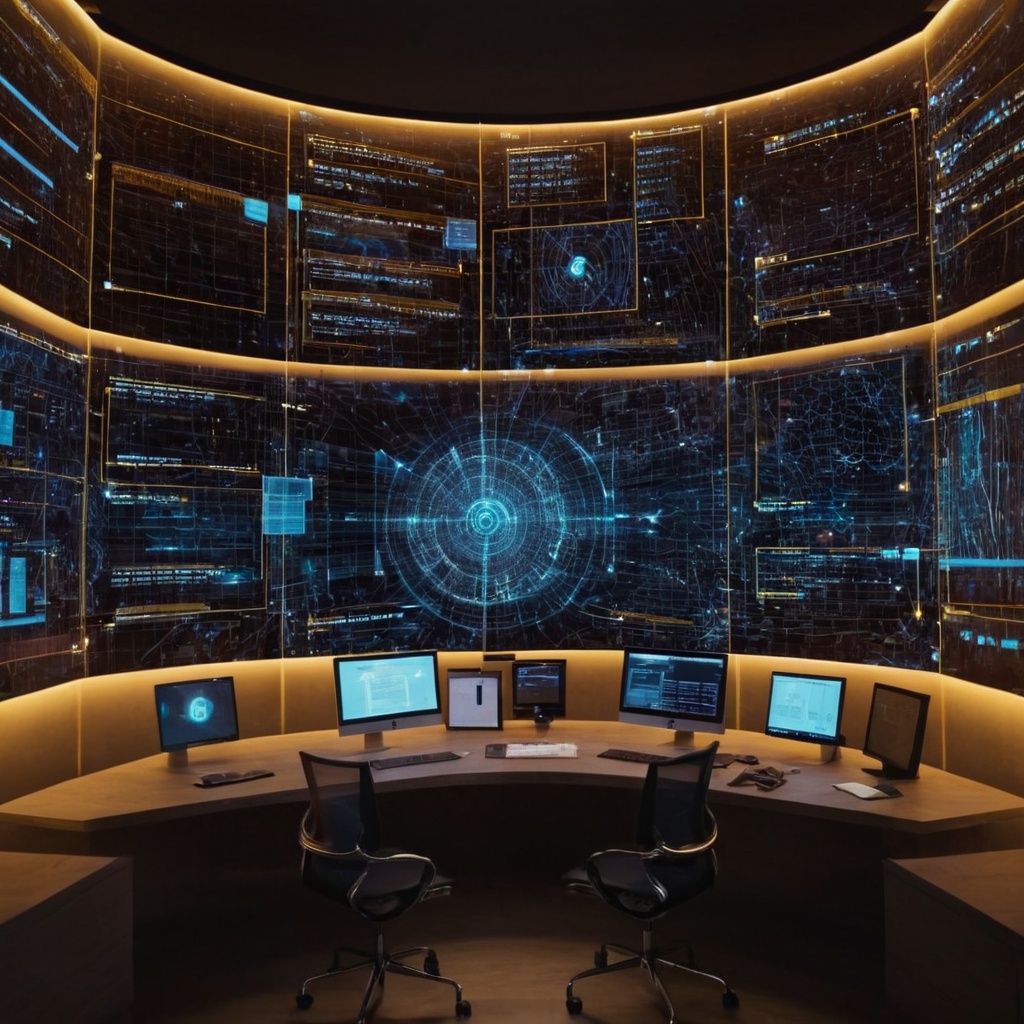 AI working at multiple screens